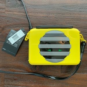 Marc by Marc Jacobs cassette player radio clutch